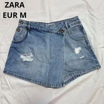 ZARA/큐롯 데님 팬츠/EUR M