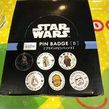 STAR WARS 스타 워즈 블라인드 핀 배지 전 10종 랜덤