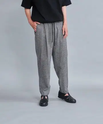 스티븐 앨런 MONPE LOCAPAN 체크 이지 슬랙스