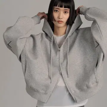 로리즈팜 ZIP 숏 후디