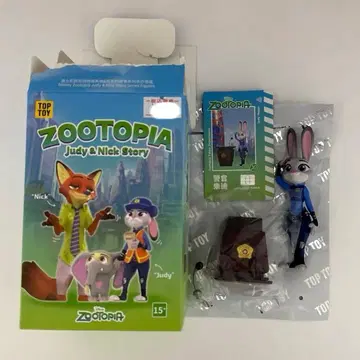 TOPTOY 디즈니 주토피아 주디 & 닉의 모노가타리 시리즈