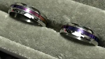 티타늄 티타늄 알루미늄 페어링 반지