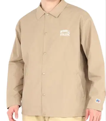 러셀 RUSSELL ATHLETIC 나일론 자켓 베이지