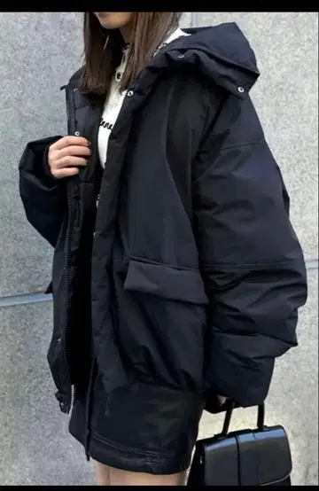 차오패닉 티피 해피 다운 충전솜 블루종 아우터