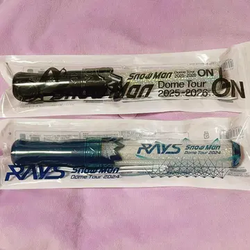 SnowMan Dome Tour ON RAYS 오리지널 응원봉 2개
