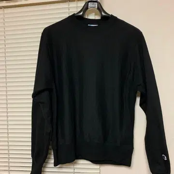 champion S149 GF70 리버스 위브 무지 블랙 S