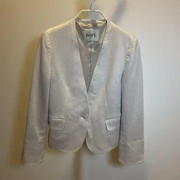 ROPE 자켓 베이지 심플 싱글 오피스 캐주얼