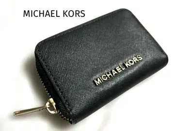 MICHAEL KORS 마이클코어스 블랙 코인 케이스 지갑