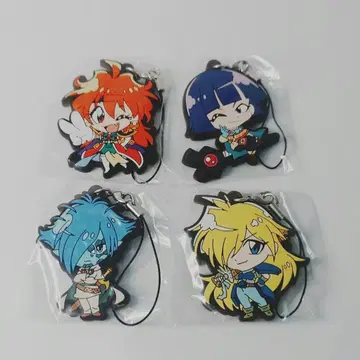 슬레이어즈 러버 스트랩 4개 세트