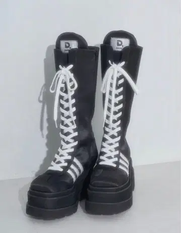 Darich 레이스업 스니커즈 롱 부츠