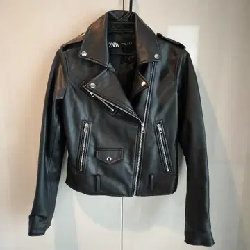 [ 새상품급 ] ZARA 자라 라이더 자켓 블랙