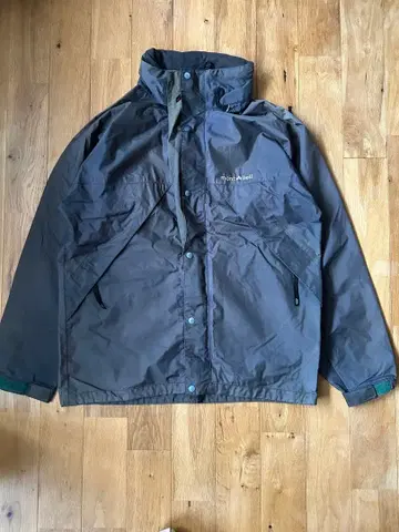 mont-bell 나일론 자켓 M 다크 그레이 고어텍스