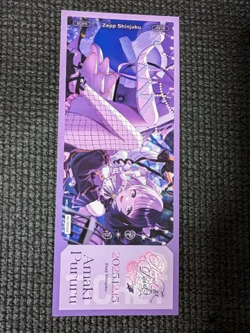 텐키 푸루루 1st 솔로 라이브 티켓풍 카드 악마