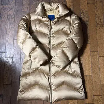 MONCLER 베이지 롱 다운 자켓