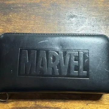 MARVEL 블랙 장지갑