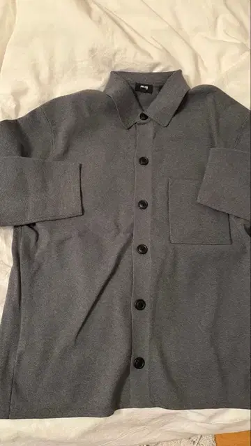 유니클로 밀라노 리브 셔츠 가디건