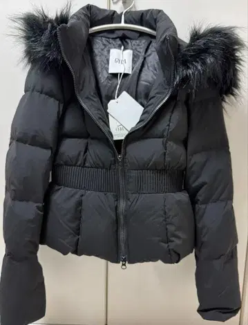 제이다 택 포함 새상품 GD 벨트 포함 숏 다운 코트