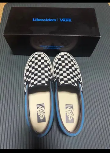 VANS Liberators 체커보드 슬립온 28.5cm