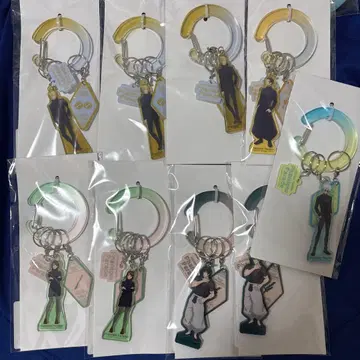 주술회전 팬파레 복권 회옥 옥절 아크릴 키링