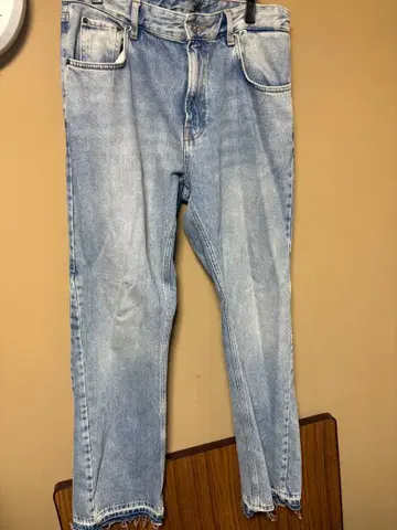 ZARA 라이트 블루 플레어 데님