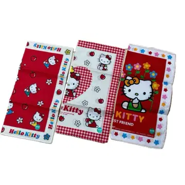 레트로 산리오 헬로키티 런치 크로스 런치 매트 손수건