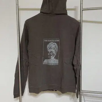 THE BACK HORN 스컬 프린트 후드티