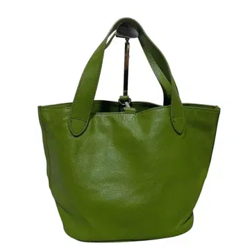 핸드백 천연 가죽 그린