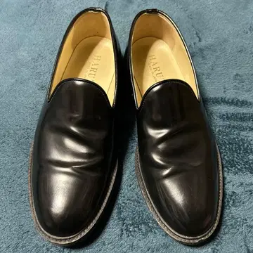 HARUTA 블랙 슬립온 MKHB 707XL 27.5cm