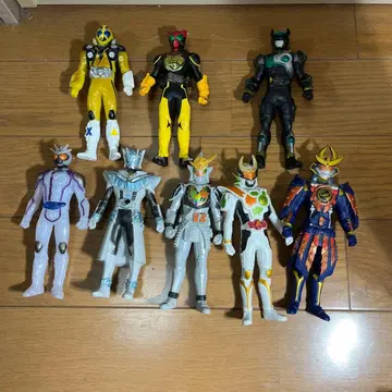 가면라이더 피규어 8체 세트