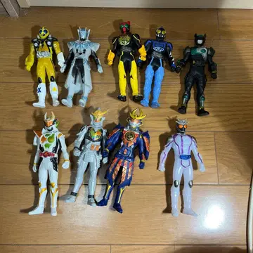 가면라이더 피규어 9체 세트