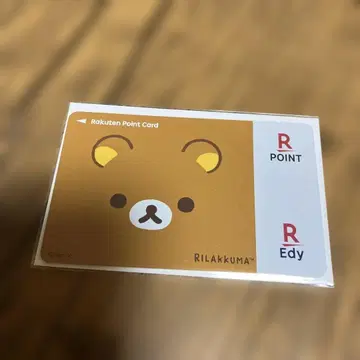 새상품 Edy 라쿠텐 포인트 카드 리락쿠마 산엑스 리락쿠마 미사용