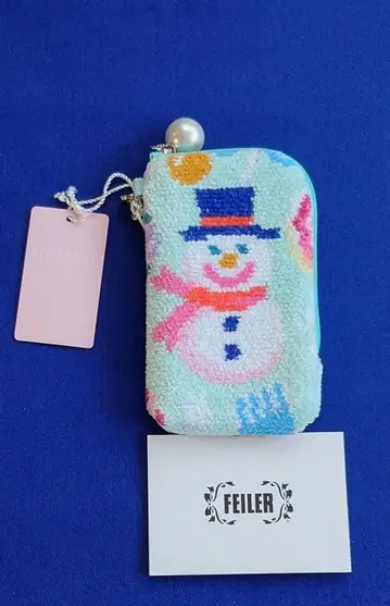 FEILER 러브리 캔디 오너먼트 키 & 카드 파우치 WEB 한정판