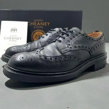 [ 새상품급 ] 조셉치니 앤 선즈 드레스 신발 에이본 UK 8 블랙