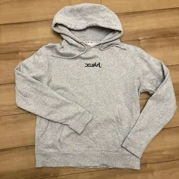 엑스걸 스트릿 후드티 그레이