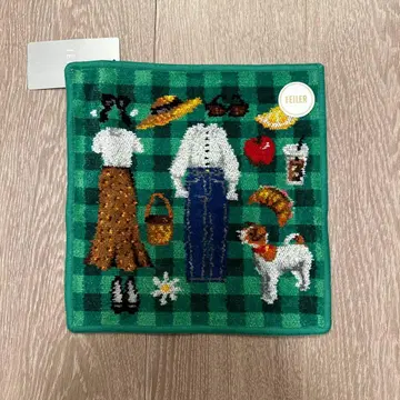 [ 새상품 ] FEILER 이에나 콜라보 타월 손수건