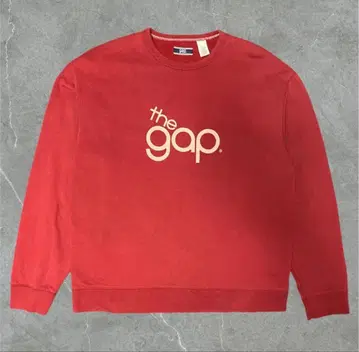 구제 의류 90s GAP 갭 그레이 고마츠 나나 착용 맨투맨 트레이너