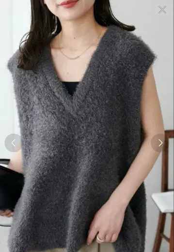 Discoat 라이트 페더얀 튜닉 베스트