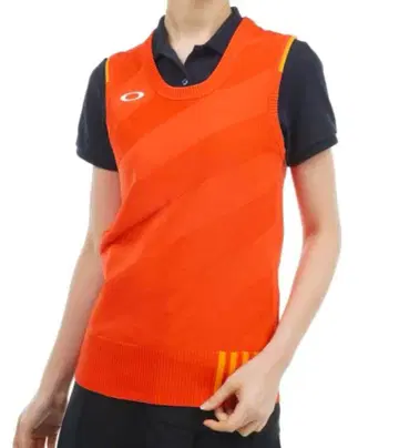 OAKLEY 오클리 2023년 모델 니트 베스트 오렌지