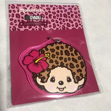 몽치치 레오파드 무늬 키링 코갸루 콜라보