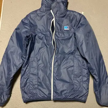 HELLY-Hansen 네이비 풀 집업 나일론 자켓 리버서블