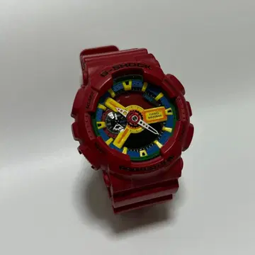 G-SHOCK GA-110FC-1ADR 빨간색 크레이지 컬러