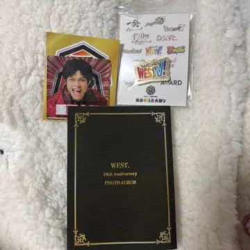 간사이 칠색 남자 축제 WEST. 카드 씰 핀 배지 WESTV!