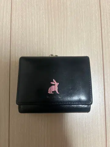 폴 스미스 토끼 로고 가죽 3단 폴더형 지갑