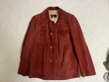 Sears 천연 가죽 스웨이드 자켓 ML 사이즈 60s 70s