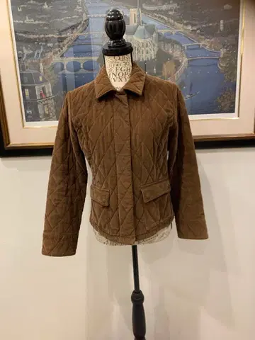 퀼팅 아우터 코듀로이