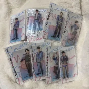 SnowMan 아크릴 스탠드 Fest 세트 아크릴 스탠드