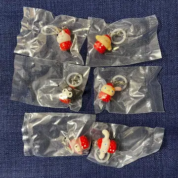 산리오 딸기 메지루시 액세서리 컴프 세트