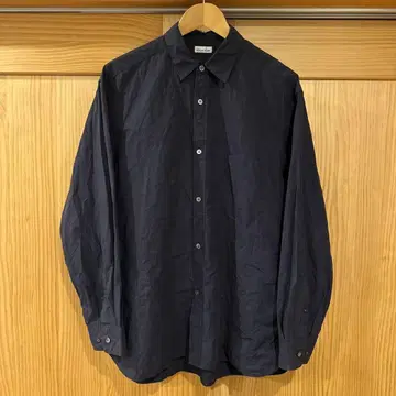 steven alan 스티븐 앨런 긴팔 무지 셔츠 M 네이비