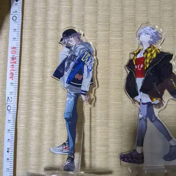 하자품 에반게리온 아크릴 스탠드 나기사 카오루 RADIO EVA 2개