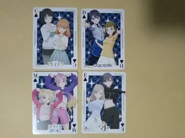 하스노소라 5th 가나가와 공연 CD 물판 특전 트럼프풍 카드 4장 세트